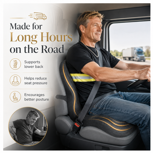 Ergonomic Seat & Back Support Cushion